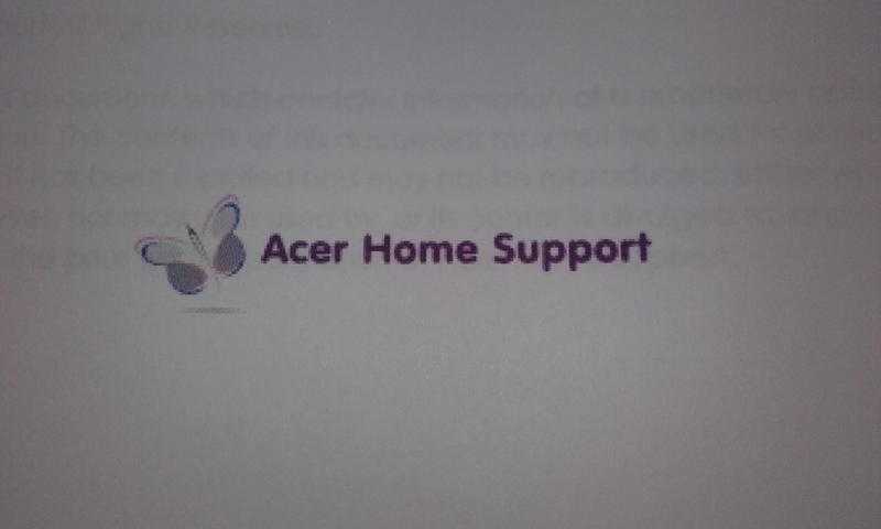 Acer Home Support