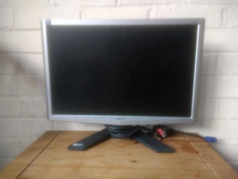 Acer monitor X193W 20quot