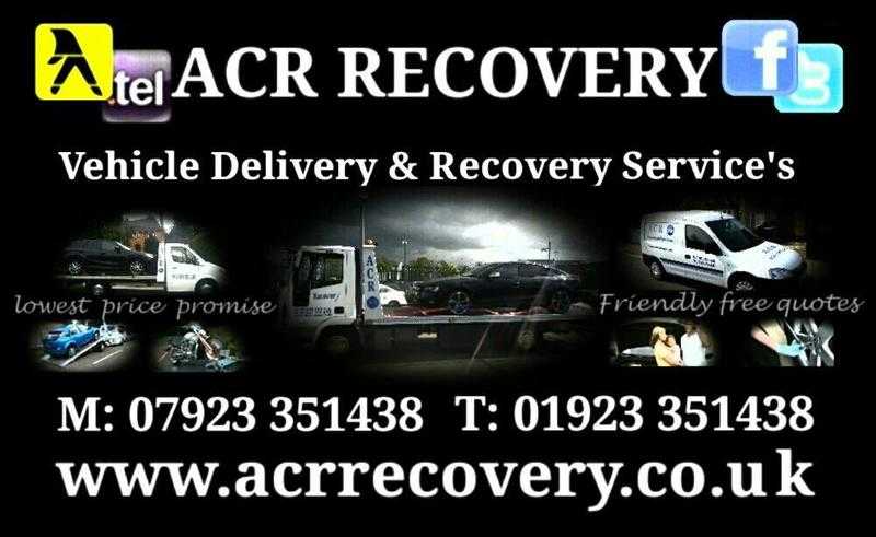 ACR RECOVERY  Watford Car Recovery Service