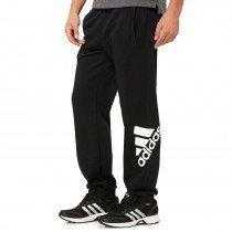 adidas Performance Mens Logo Jogging Bottoms Black