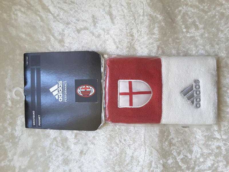 adidas unisex ac milan wristbands