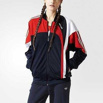 Adidas Women039s Archive Track Top Jacket Zip Top Vintage style