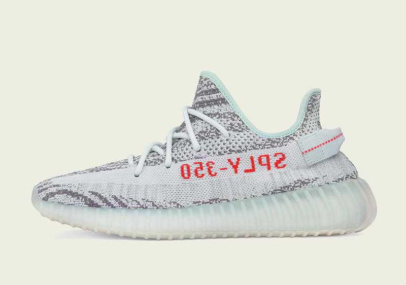 Adidas YEEZY Boost (SPLY) 350 V2 Blue Tint UK Size 11 For Sale