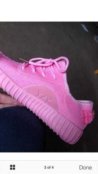 Adidas yezzy 360 boost all pink