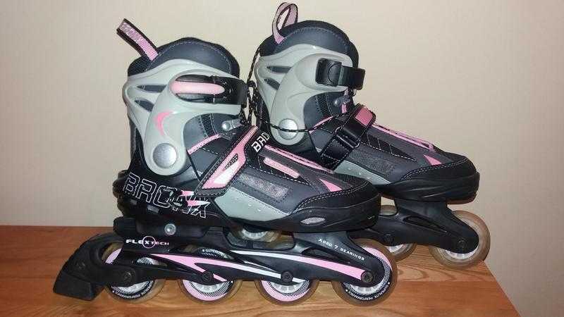 Adjustable Bronx Rollerblades ( Adult size 5 - 7 )