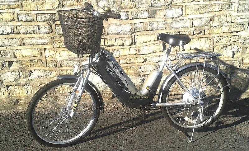 Adult Electric Bike By Phillips 24quot Wheels Front Basket Front Suspension