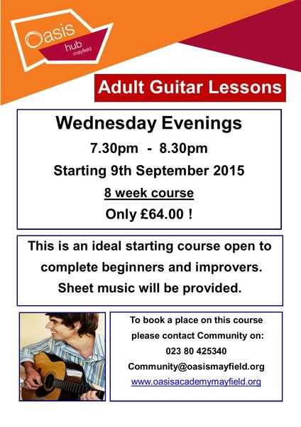 Adult Guitar Lessons