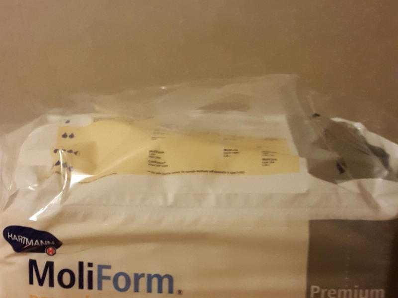 Adult Incontinence Pads Hartmann Moliform Normal