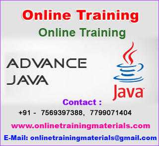 Advanced Java Online Training Course