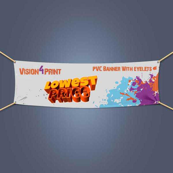 Advertising PVC Banners with Eyelets Birmingham
