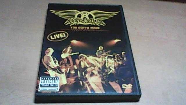 AEROSMITH DVD amp BONUS CD - YOU GOTTA MOVE-LIVE