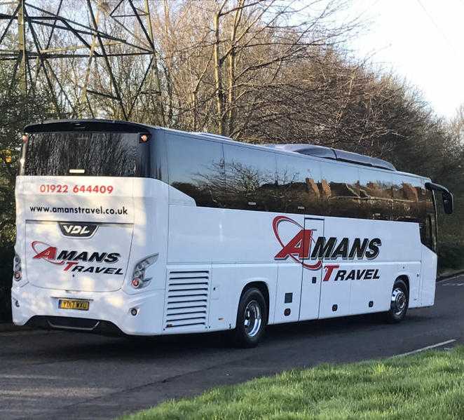 affordable coach hire West Midlands