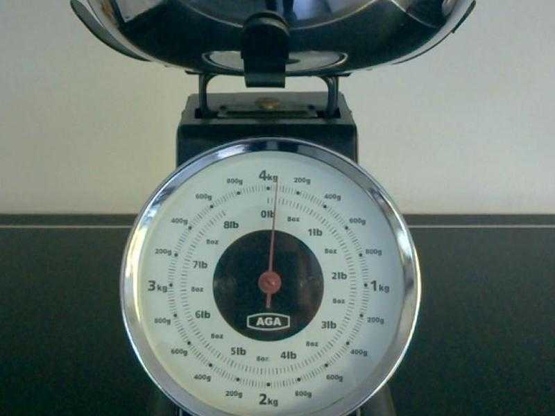 AGA Bowl Scales in Black amp Stainless Steel