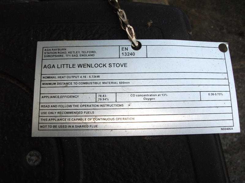 AGA Little Wenlock Multi Fuel 5kW Stove