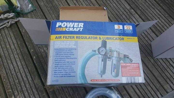 Air filter Regulator amp Lubricator amp Extension Hose