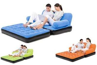 Air sofa bed is ultimate solution for seating and slepping in lowest space