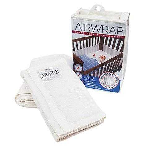 Airwrap mesh cot bumper - 4 sided