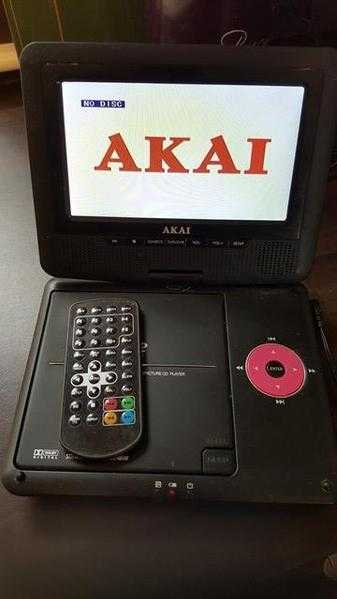 Akai NTP Software 701-DVX Portable DVD Player (7quot)