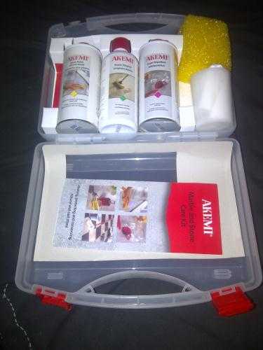 akemi marble and stone care kit