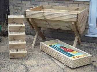 Alan039s Woodwork - Garden Planters for your flowers and herbs - Made to ORDER