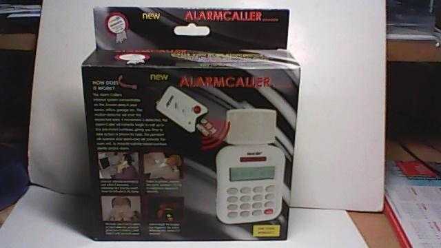 ALARM CALLER PIR CALLS UP TO 5 NUMBERS amp PANIC PENDANT-BURGLAR ALARM-BRAND NEW