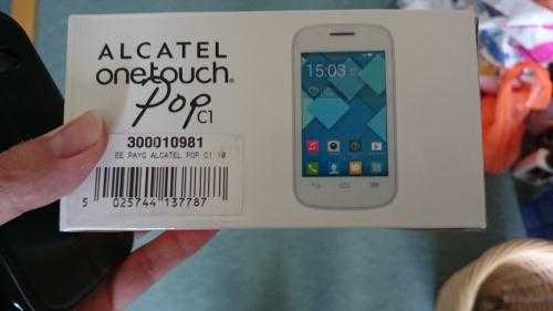 Alcatel one touch pop c1 phone