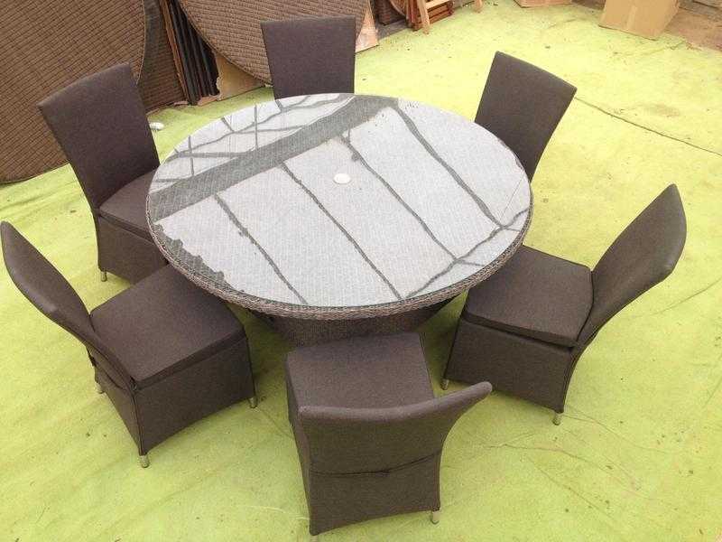 Alexander rose Monte Carlo table and chairs