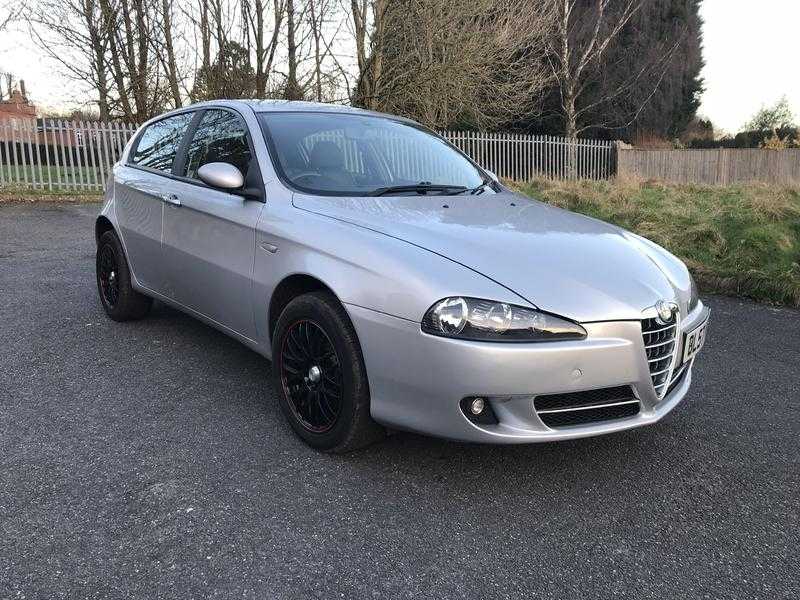 Alfa Romeo 147 Lusso JTDM 2008 Diesel 5 Door Full Leather Interior.