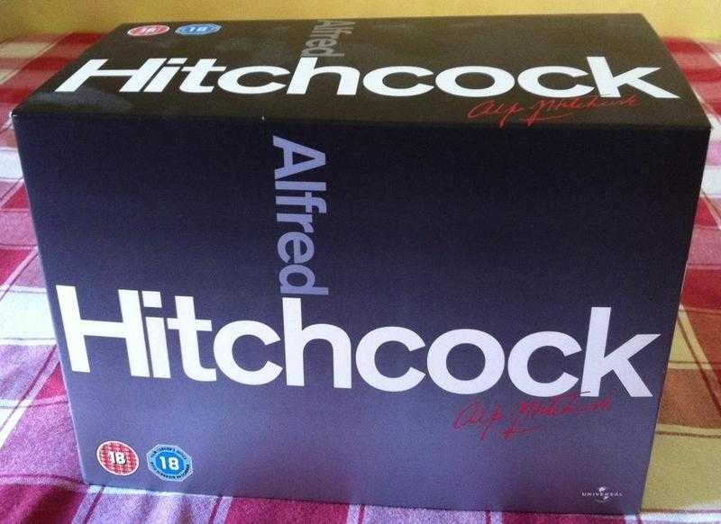 Alfred Hitchcock ( 14 DVD039s )  complete box set    (   bargain   )  ideal present  gift