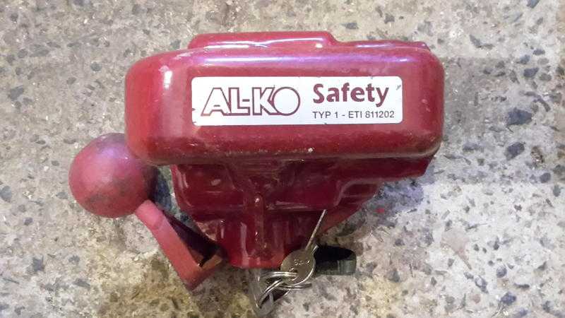 ALKO caravan hitch lock