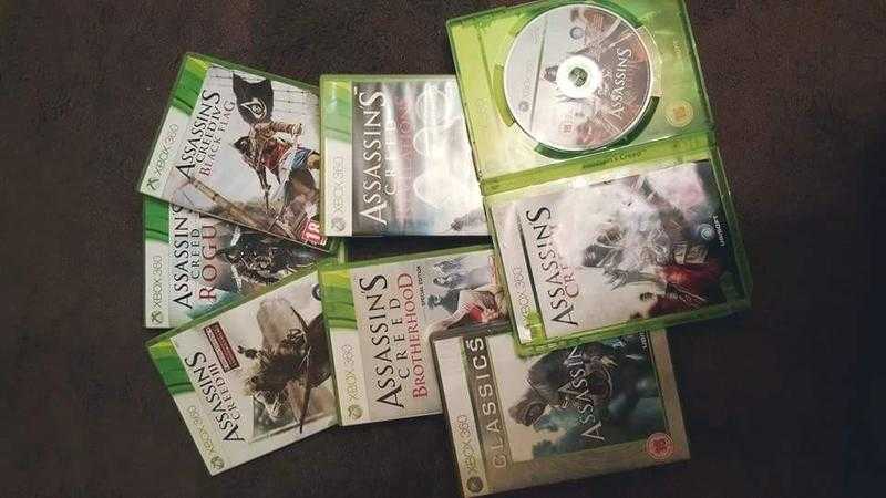 All assassins creed titles Xbox 360