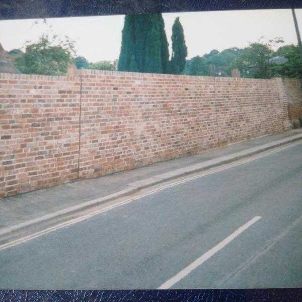 All brickwork undertaken.