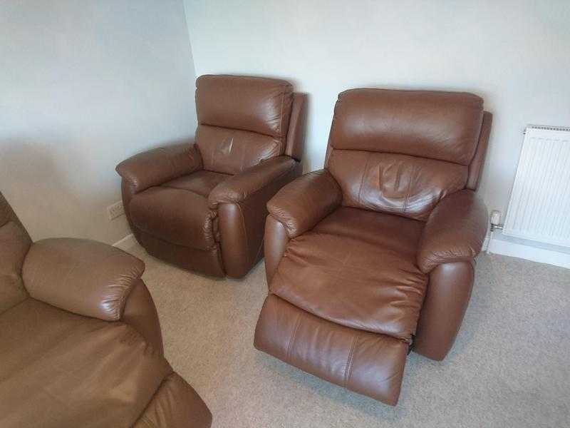 All electric reclining 3 pce suite