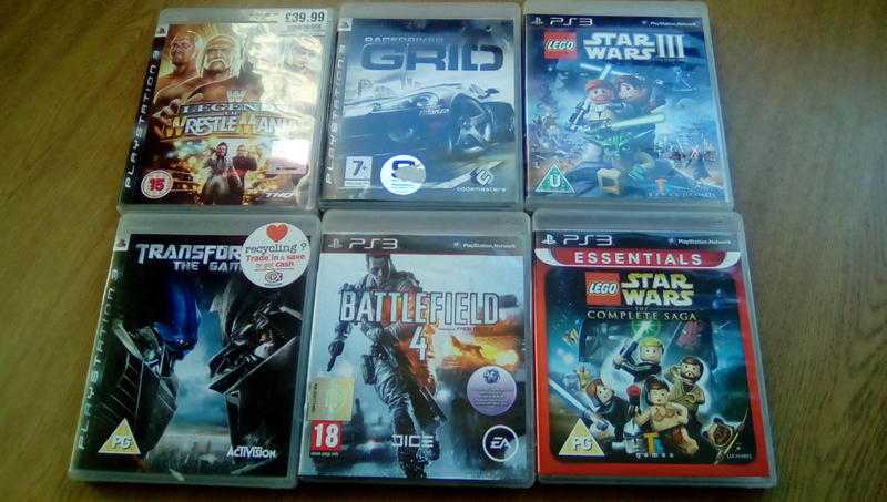 All items 1 each ps3 games PC ROMs DVDs CDs recordable vhs bush videos