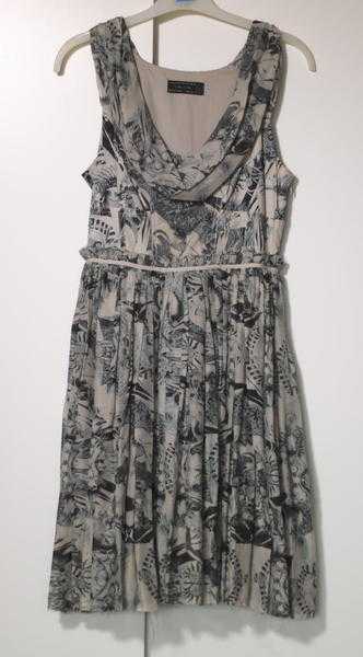 All Saints Spitalfields 0397 CURSES039 Dress Size XS (8) Shabby Chic Skull design