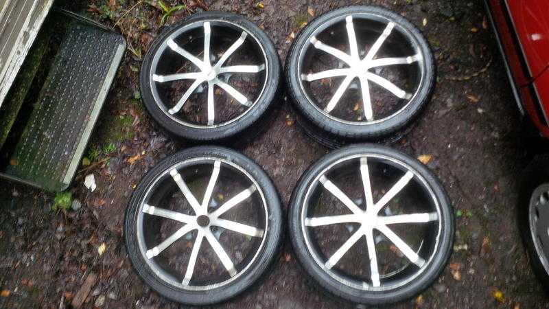 alloy wheels off renault clio