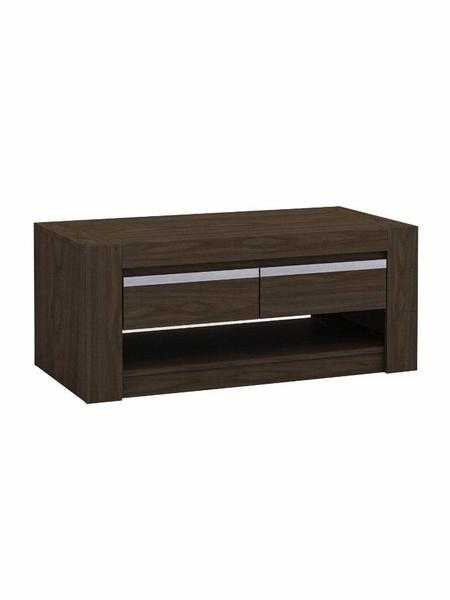 Alma Coffee Table Walnut, 2 drawer