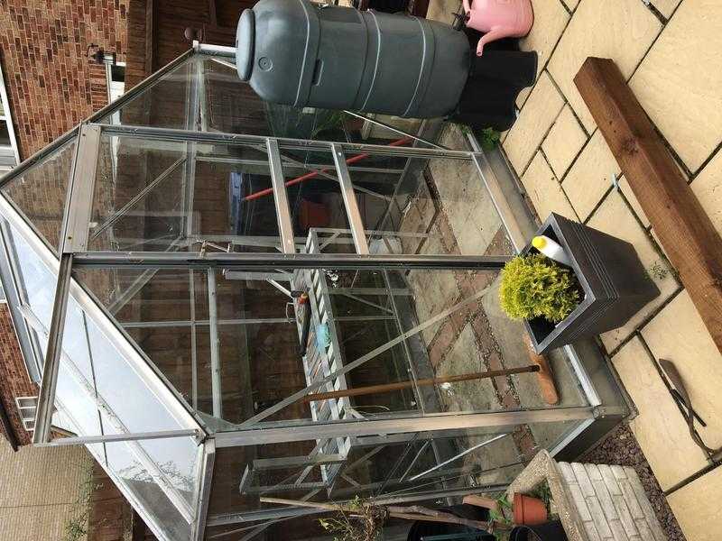 Aluminiumglass greenhouse