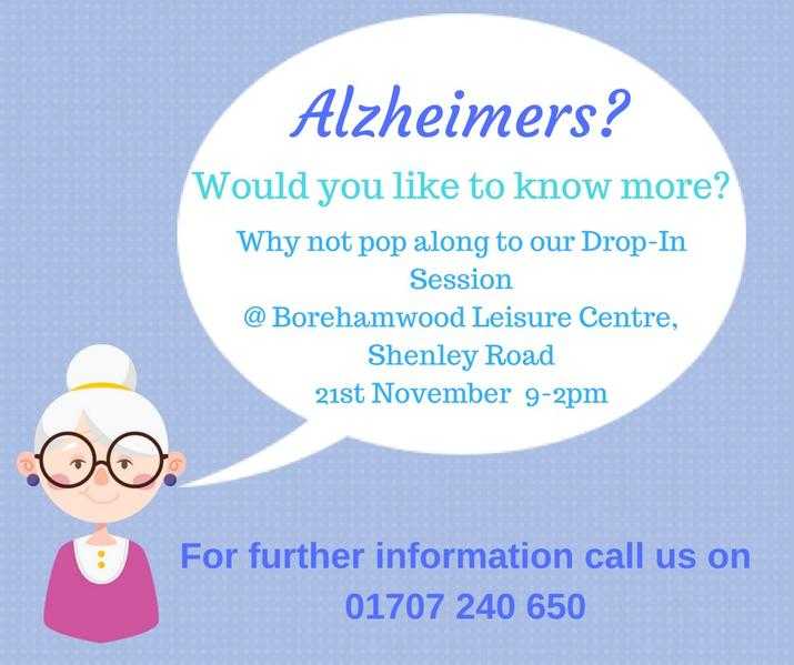 Alzheimer039s and Dementia Community Drop In