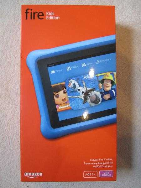 Amazon Fire 7 Kids Edition Tablet, 7quot Display, 16 GB, Pink Kid-Proof Case