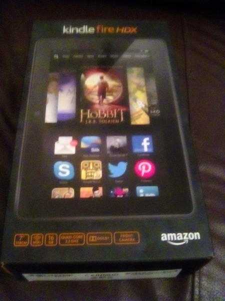 Amazon Fire HDX 3rd generation 16gb 7 inch tablet