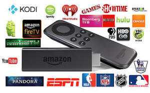 Amazon Fire TV Stick Fully Loaded with Kodi 15.2 Isengard FREE SPORTS MOVIES XXX TV