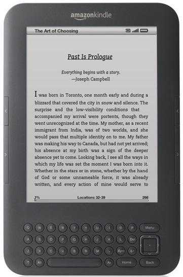 Amazon Kindle 3rd Generation eReader