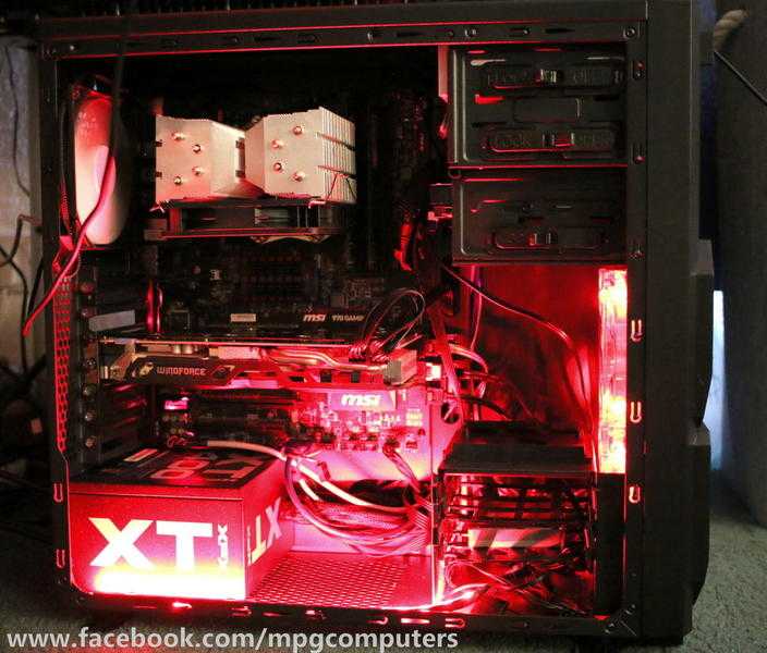 AMD FX-8120, MSI 970 Gaming, GTX960, 8GB RAM, 100GB SSD  2TB HDD, XFX Bronze PSU