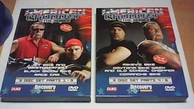 AMERICAN CHOPPER THE HIT TV SERIES COMPLETE PARTS 1-6 DVD BOX SETS