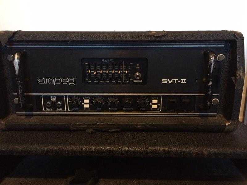 Ampeg SVT ll non pro amp