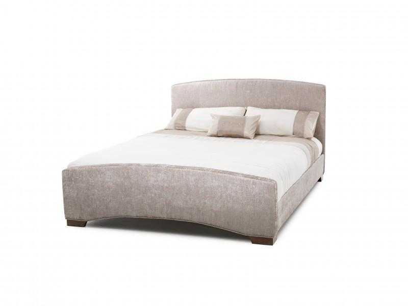 Anastacia Fabric Bed Frame - Double amp King