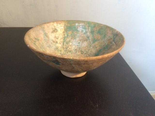 Ancient 12th -14th century Nishapur Islamic Persian bowl