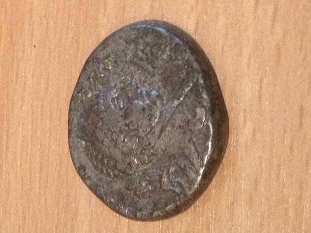 ANCIENT ROMAN BILLON TETRADRACHM SILVER COIN