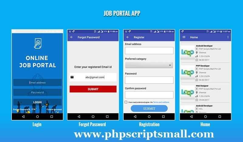 Android Job Portal App  Android Application For Job Portal